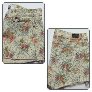 Paige floral printed shorts